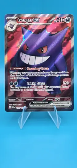 Pokemon Gengar EX 193/162 LP Full Art Ultra Rare Temporal Forces Sku2 - Image 1