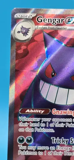 Pokemon Gengar EX 193/162 LP Full Art Ultra Rare Temporal Forces Sku2 - Image 2