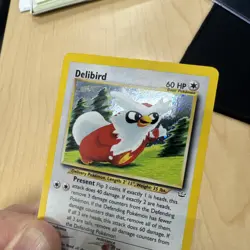 Delibird 5/64 Neo Revelation Unlimited Holofoil Rare Pokemon TCG - Image 4