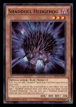 Yugioh Shaddoll Hedgehog #MP15-EN079 2015 Mega-Tins Mega Pack LP - Image 1