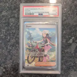 Pokemon Dawn Trainer Phantasmal Flames Special Illustration Rare Holo PSA 9 - Image 1