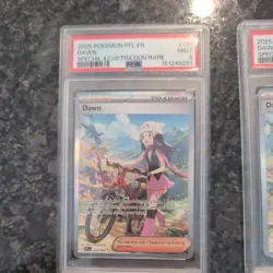 Pokemon Dawn Trainer Phantasmal Flames Special Illustration Rare Holo PSA 9 - Image 2