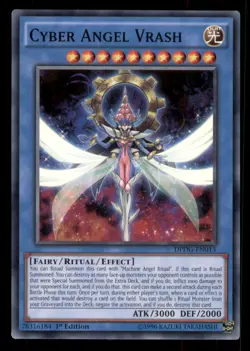 Yugioh Cyber Angel Vrash #DPDG-EN013 Duelist Pack: Dimensional Guardians LP - Image 1