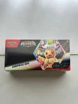 Pokemon Prismatic Evolutions Surprise Box! New, Sealed Pokemon TCG Eevee Box - Image 1