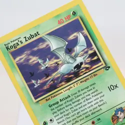Pokemon TCG - Koga's Zubat 83/132 Gym Challenge Common WOTC - EXCCrease - Image 1