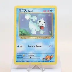 Pokemon TCG - Misty's Seel 88/132 Gym Heroes Common WOTC - MPIndent - Image 2