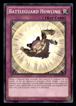 Yugioh Battleguard Howling #MP15-EN111 2015 Mega-Tins Mega Pack LP - Image 1