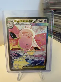 Pokemon Mega Clefable EX Holo Perfect Order 71% Gem Rate 🔥SAR 119/88 - Image 1