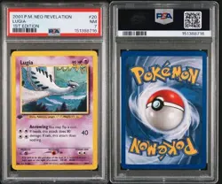 Pokemon Neo Revelation 1st Edition #20/64 Lugia PSA 7 - Image 3