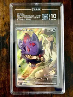 TAG 10 N’s Zorua Pokemon Center ETB Promo - Image 1