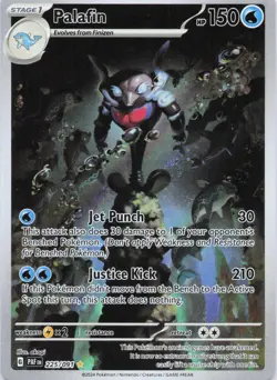 Palafin #225/091 - Paldean Fates Holo - Pokemon TCG - NM - Image 1