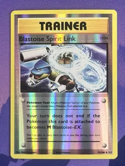 Pokemon Blastoise Spirit Link 73/108 Evolutions Reverse Holo - Image 1