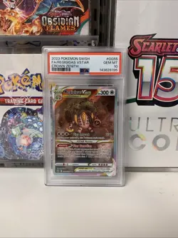 Pokemon TCG Regigigas VSTAR GG55/GG70 Crown Zenith Ultra Rare Holo PSA 10 - Image 1