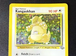 Pokemon TCG Jungle Kangaskhan Holo Rare Unlimited 5/64 MP- - Image 2