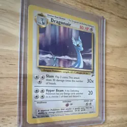 Pokemon TCG Dragonair Base Set 018/102 Rare Regular 80 HP 2000 Mitsuhiro Arita - Image 2