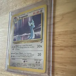 Pokemon TCG Dragonair Base Set 018/102 Rare Regular 80 HP 2000 Mitsuhiro Arita - Image 3