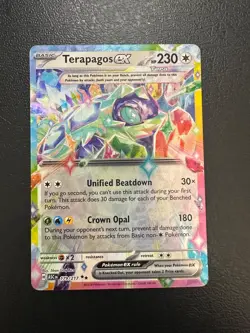 Pokemon TCG - Terapagos EX 179/217 - Double Rare - Ascended Heroes - Image 1