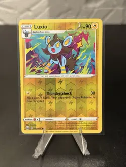Pokemon - LUXIO 050/172 - Reverse Holo - Brilliant Stars - NM/M - New - Image 1