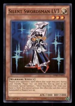 Yugioh Silent Swordsman LV3 #DPRP-EN016 Duelist Pack: Rivals of the Pharaoh LP - Image 1