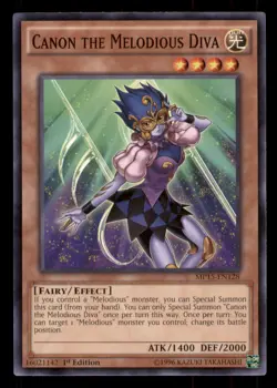 Yugioh Canon the Melodious Diva #MP15-EN128 2015 Mega-Tins Mega Pack LP - Image 1