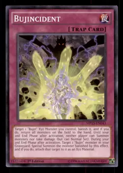 Yugioh Bujincident #MP15-EN043 2015 Mega-Tins Mega Pack LP - Image 1