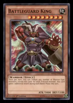 Yugioh Battleguard King #MP15-EN073 2015 Mega-Tins Mega Pack LP - Image 1