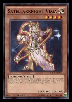 Yugioh Satellarknight Vega #MP15-EN076 2015 Mega-Tins Mega Pack LP - Image 1