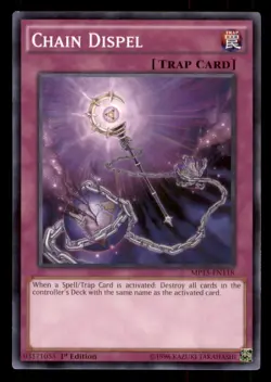 Yugioh Chain Dispel #MP15-EN118 2015 Mega-Tins Mega Pack LP - Image 1