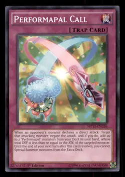 Yugioh Performapal Call #MP15-EN236 2015 Mega-Tins Mega Pack LP - Image 1