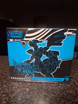 Pokemon TCG Black Bolt ETB Elite Trainer Box - Image 1