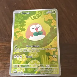 Pokemon Rowlet Illustration Rare Full Art Near Mint Perfect Order 090/088.NM 🔥 - Image 1