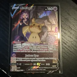 Pokemon Mimikyu V TG16/30 Brilliant Stars Trainer Gallery Holo Ultra Rare 160 H… - Image 1