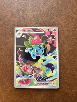 Ivysaur 134/132 ME01 Mega Evolution Illustration Rare Holo Stage 1 110 HP - Image 2