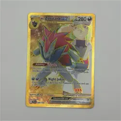 Pokemon N's Zoroark EX Hyper Rare Holo 280 HP Sv09 Journey Together 189/159 - Image 1