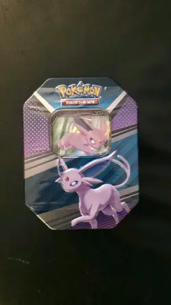 Pokemon Espeon V Tin - Heroes - TCG - Factory Sealed 4 Packs - Sword and Shield - Image 1