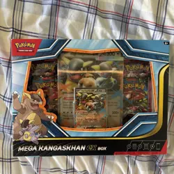 Pokemon TCG: Mega Kangaskhan ex Box | Destined Rivals & Mega Evolutions Packs - Image 1