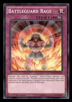 Yugioh Battleguard Rage #MP15-EN110 2015 Mega-Tins Mega Pack LP - Image 1