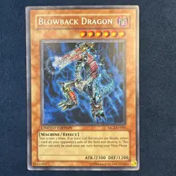 Yu-Gi-Oh! TCG Blowback Dragon MC2-EN005 Limited edition Secret Rare - Image 1