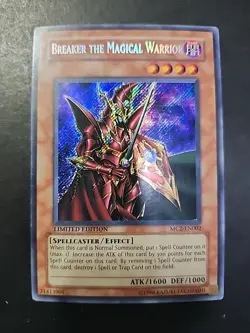 Breaker the Magical Warrior MC2-EN002 YuGiOh Master Collection - Image 1