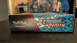 Pokemon Crown Zenith Zacian Premium Figure Collection Box Etched Foil Promo Card - Image 3