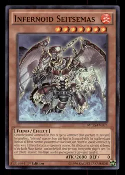 Yugioh Infernoid Seitsemas #MP15-EN207 2015 Mega-Tins Mega Pack LP - Image 1