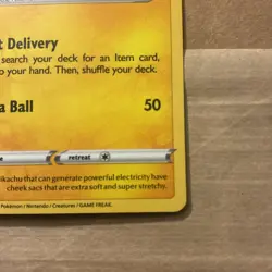Pokemon TCG Pikachu SWSH234 SWSH: Sword & Shield Promo Cards Holo 2022 - Image 4