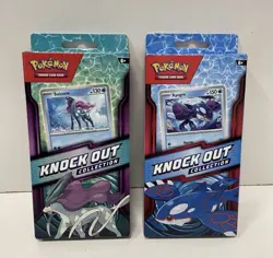 Pokemon TCG Knockout Collection Suicune & Kyogre Promo Card SET New/Sealed - Image 1