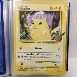 POKEMON 25th ANNIVERSARY FIRST PARTNER BINDER W/ 7 JUMBO CARDS SINNOH L - Image 4