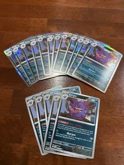 Mega Evolution Perfect Order Gengar Evolution Lot Of 17 Cards - Image 1