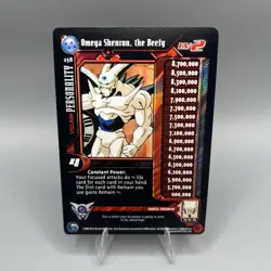 Omega Shenron The Beefy LV2 Limited Foil Score DBGT Shadow Dragon Card Rare - Image 1