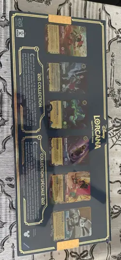 Disney Lorcana D23 Exclusive Collection 6 Card Set sealed - Image 2