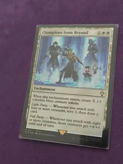 Champions from Beyond (Surge Foil) #11 (NM) Final Fantasy FIC Magic MTG - Image 2