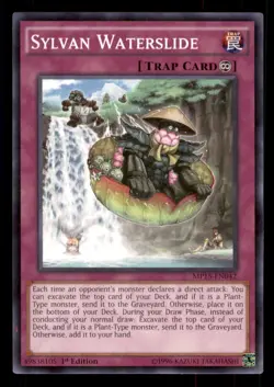 Yugioh Sylvan Waterslide #MP15-EN042 2015 Mega-Tins Mega Pack LP - Image 1