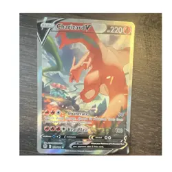 Pokemon Charizard V ultra Rare 154/172 Brilliant Stars - Image 1